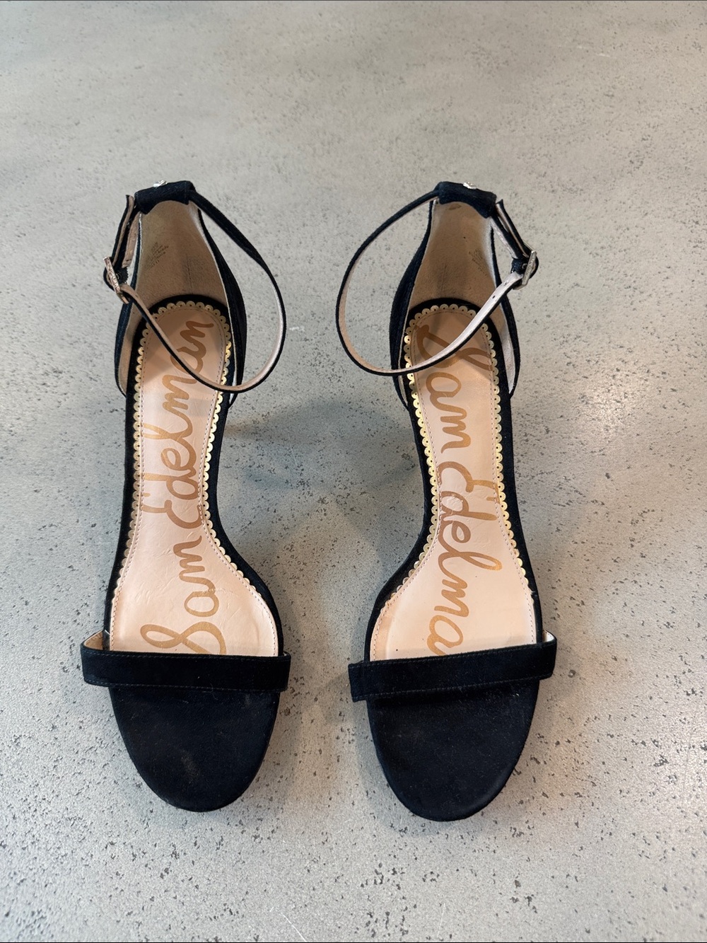 Sam Edelman Patti in black suede size 9 1/2